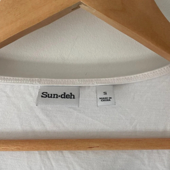 Aritzia Sunday Best Babydoll Tiered Cruise Dress White Size Small - Picture 6 of 7